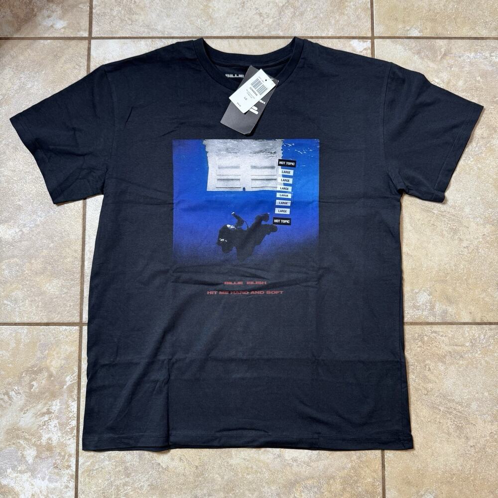 Billie Eilish Hit Me Hard And Soft Album Cover T-Shirt Size LARGE New With Tags